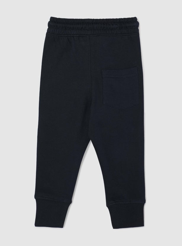 Boys Solid Elasticated Joggers