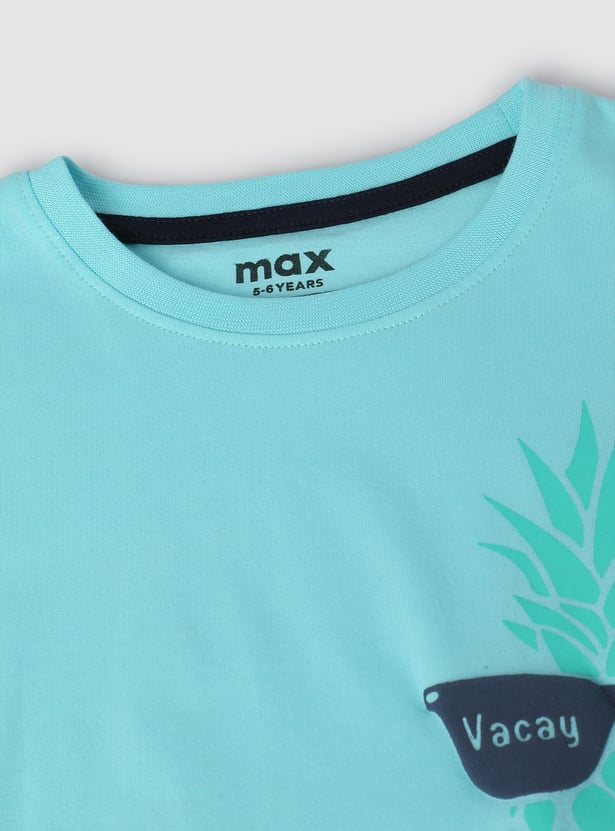Boys Graphic Print T-shirt