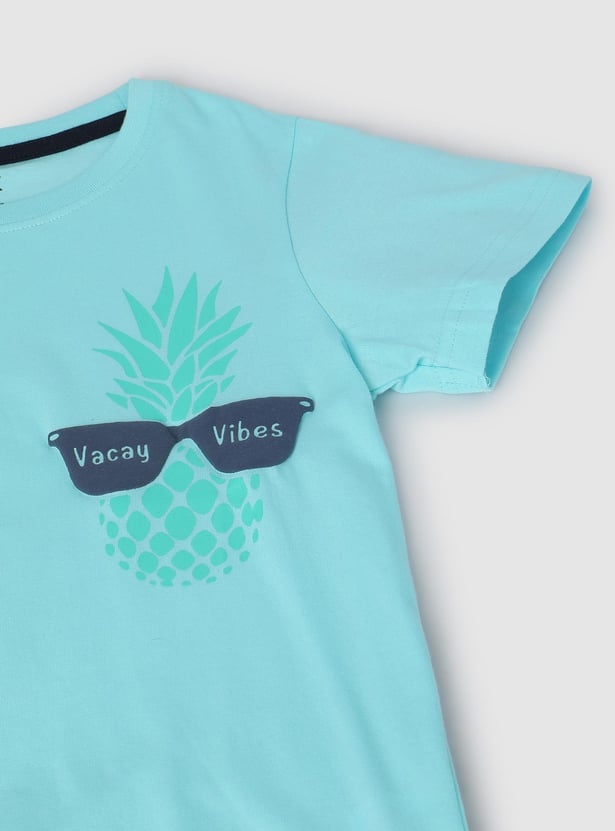 Boys Graphic Print T-shirt