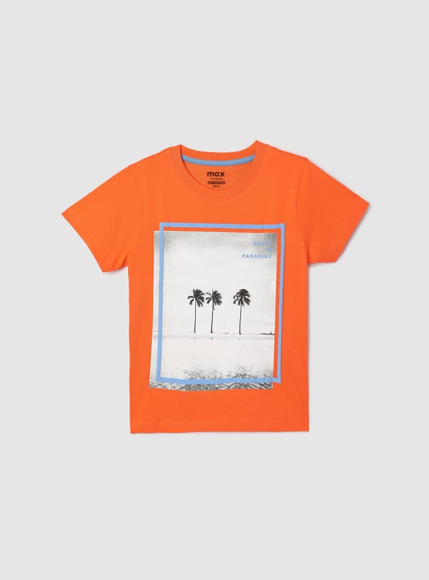Boys Graphic Printed T-shirt