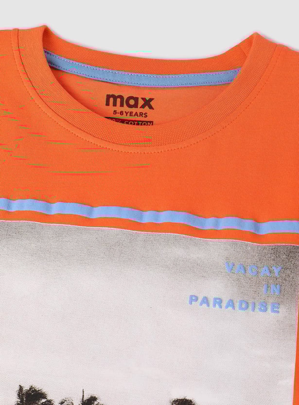 Boys Graphic Printed T-shirt