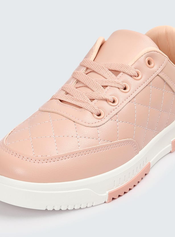 Girls Quilted Casual Shoes