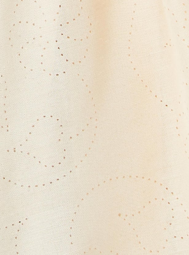 Women Printed Scarf with Tassels