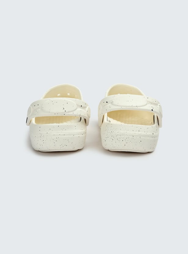 Boys Paint Splatter Clogs