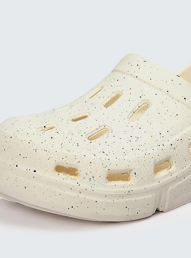Boys Paint Splatter Clogs