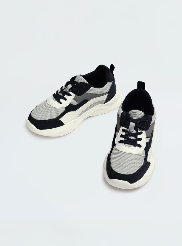 Boys Colourblocked Sports Shoes