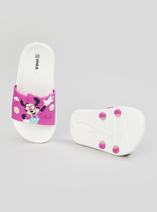 Girls Minnie Mouse 3D Detailed Sliders