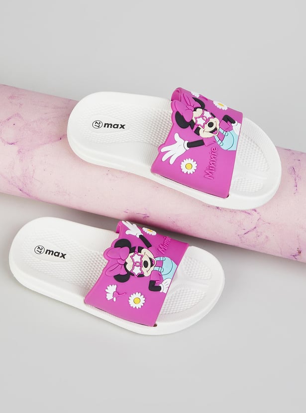 Girls Minnie Mouse 3D Detailed Sliders