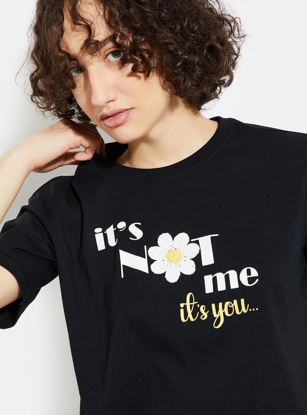 トップス black adidas Men's Black Performance Texture Quarter Zip