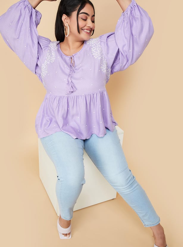 Women Embroidered Top