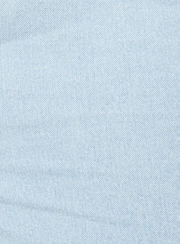 Women Washed Wide Leg Jeans