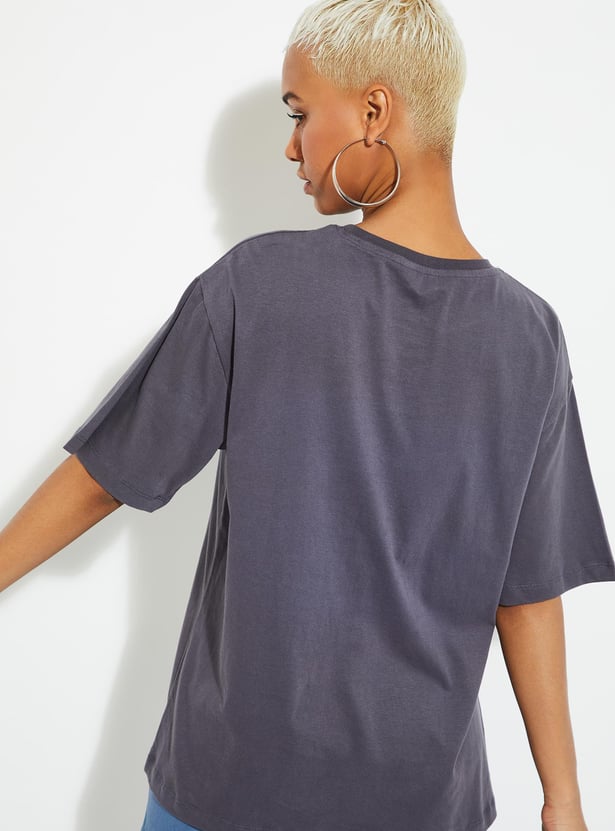 URB_N Women Graphic Printed T-shirt