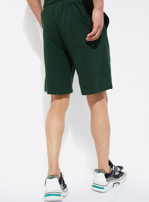 URB_N Men Regular Fit Knit Shorts