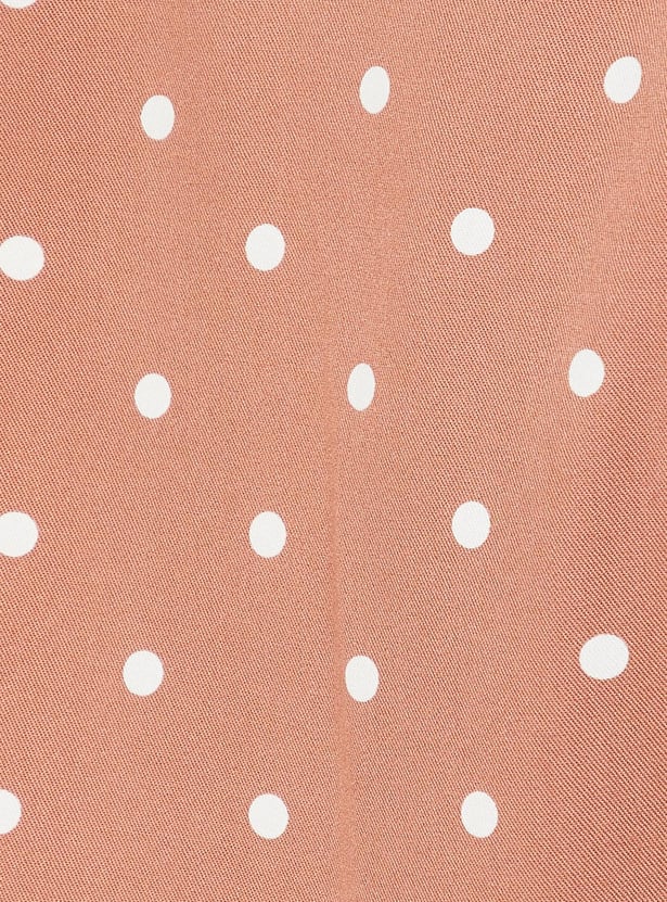 Women Polka Dot Printed Shirt