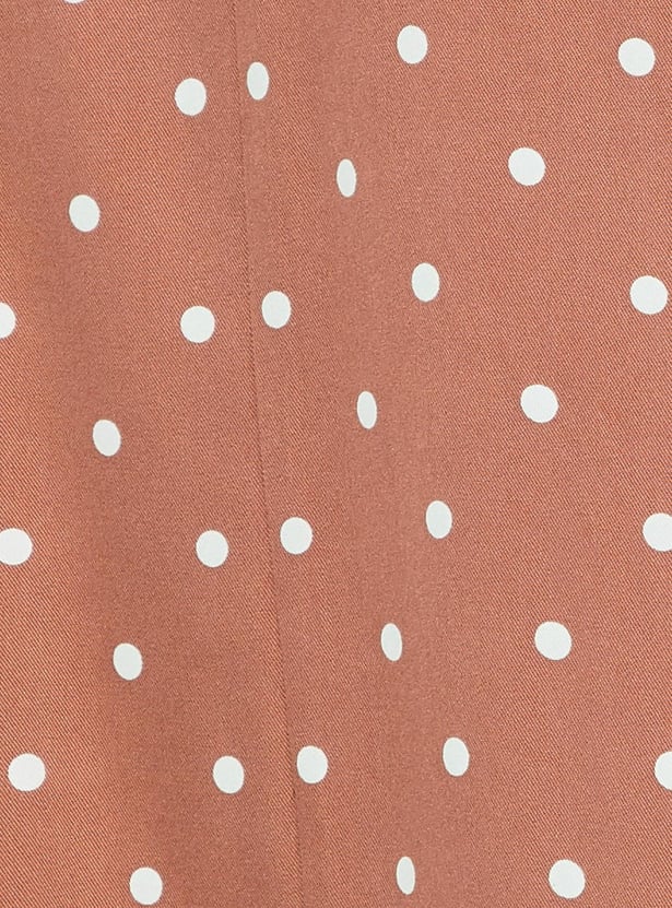 Women Polka Dot Printed Shirt