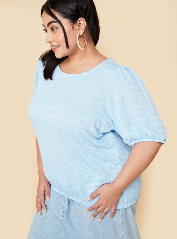 Women Textured Knit Top