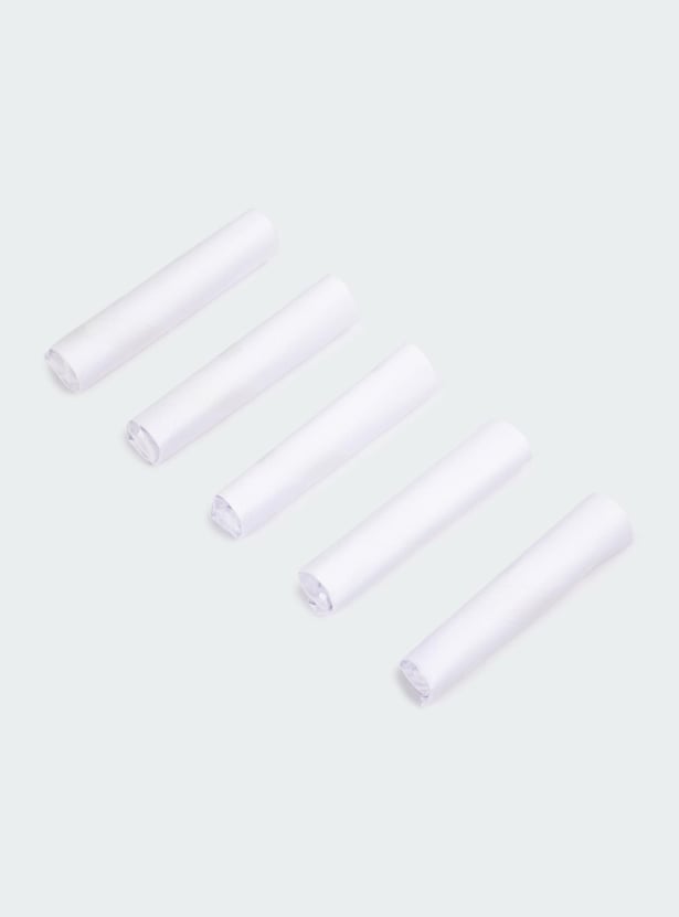 Women Solid Handkerchief - Pack of 5