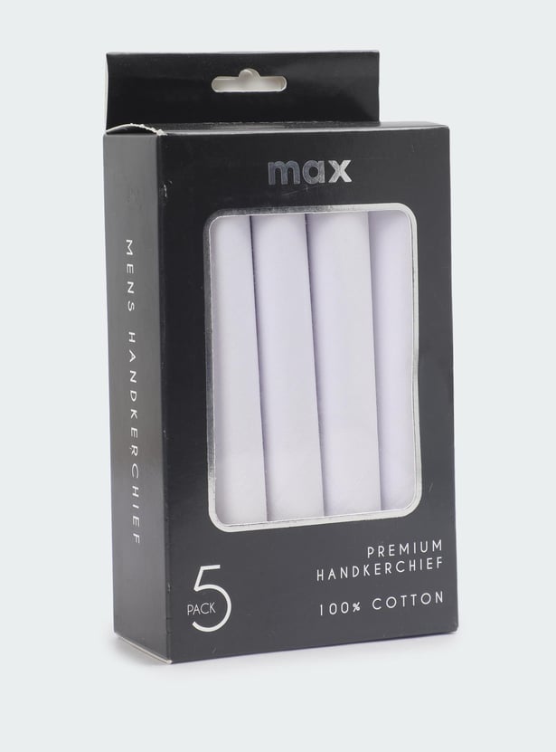 Women Solid Handkerchief - Pack of 5