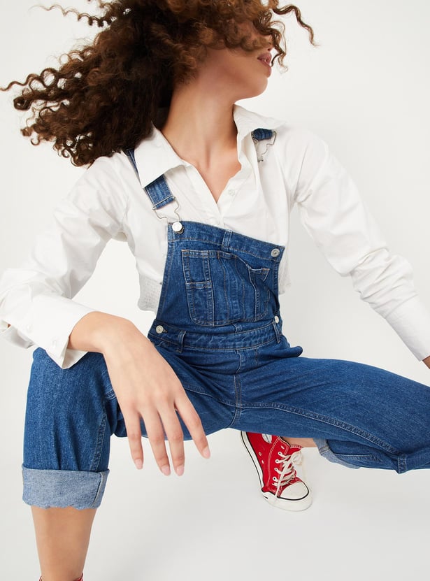 Men's Ring Spun Denim Dungaree - KEY Apparel