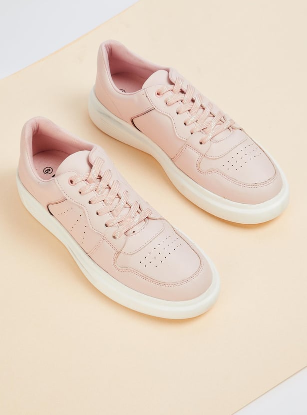 Women Solid Sneakers