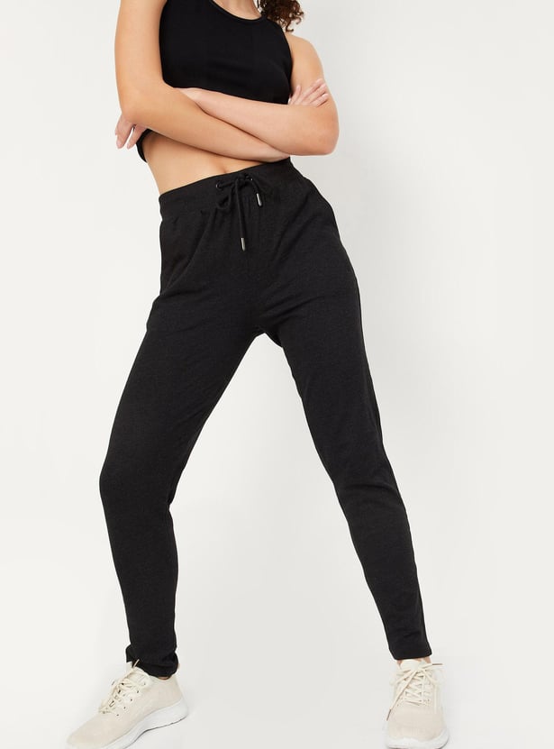Women Solid Sports Track Pants