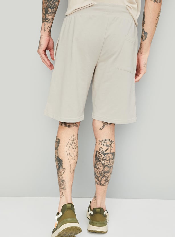 Men Printed Athleisure Shorts