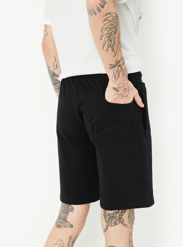 Men Printed Athleisure Shorts