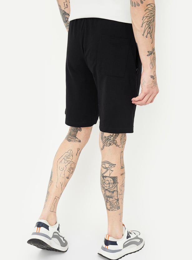 Men Printed Athleisure Shorts