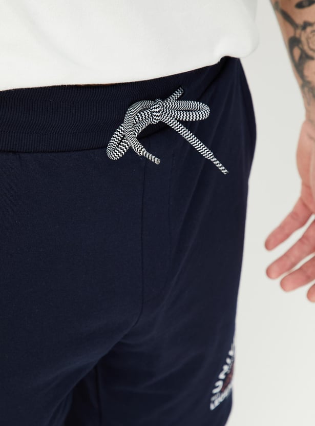 Men Printed Athleisure Shorts