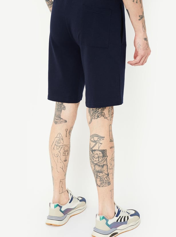 Men Printed Athleisure Shorts