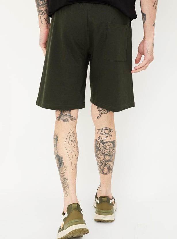 Men Printed Athleisure Shorts