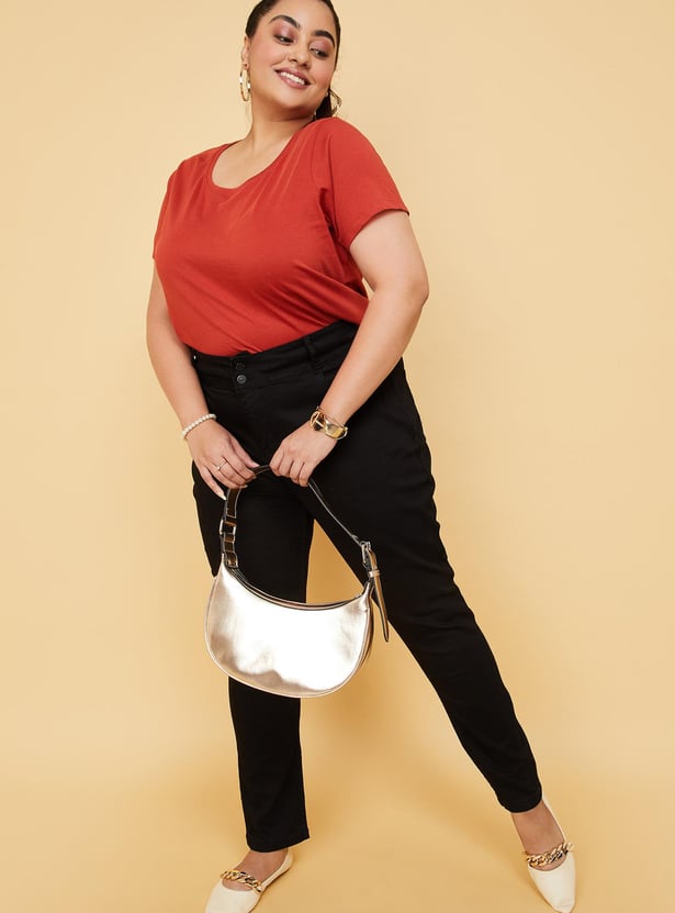 Women Solid T-shirt
