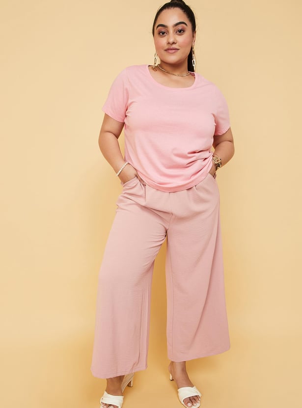 Women Solid T-shirt