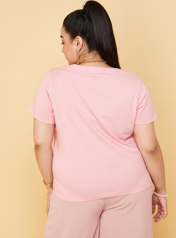 Women Solid T-shirt