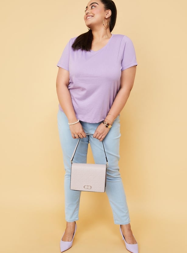Women Solid T-shirt