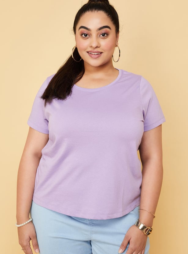 Women Solid T-shirt