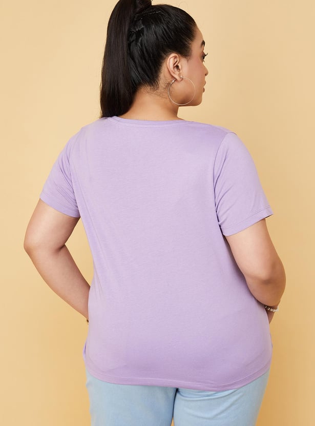 Women Solid T-shirt