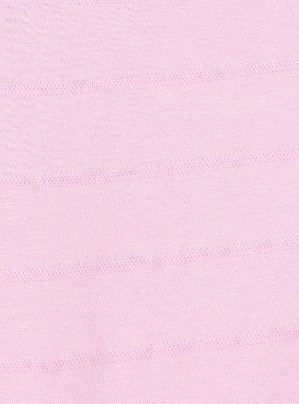 Women Textured Knit T-shirt