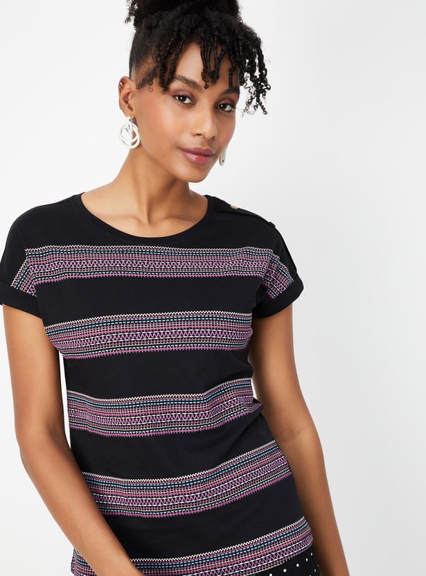 striped ladies shirt