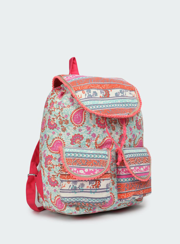 Girls Printed Backpack