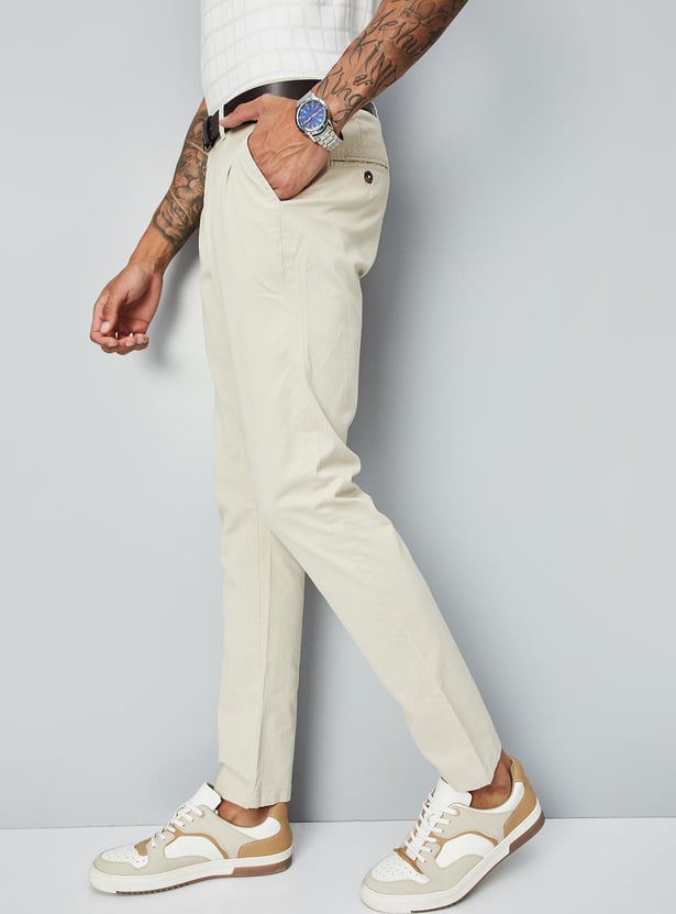 Buy Men Skinny Fit Solid Chinos Online at just Rs. 1199.0 ...