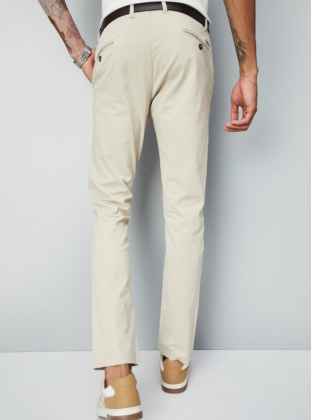 Buy Men Skinny Fit Solid Chinos Online at just Rs. 1199.0 ...