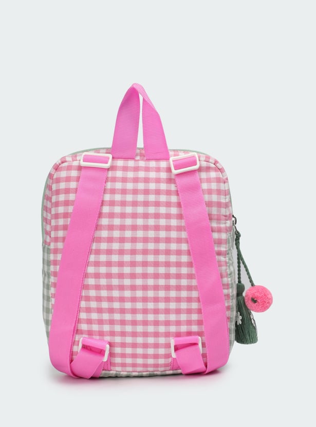 Kids Checked Backpack