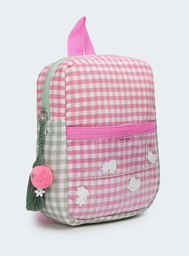 Kids Checked Backpack