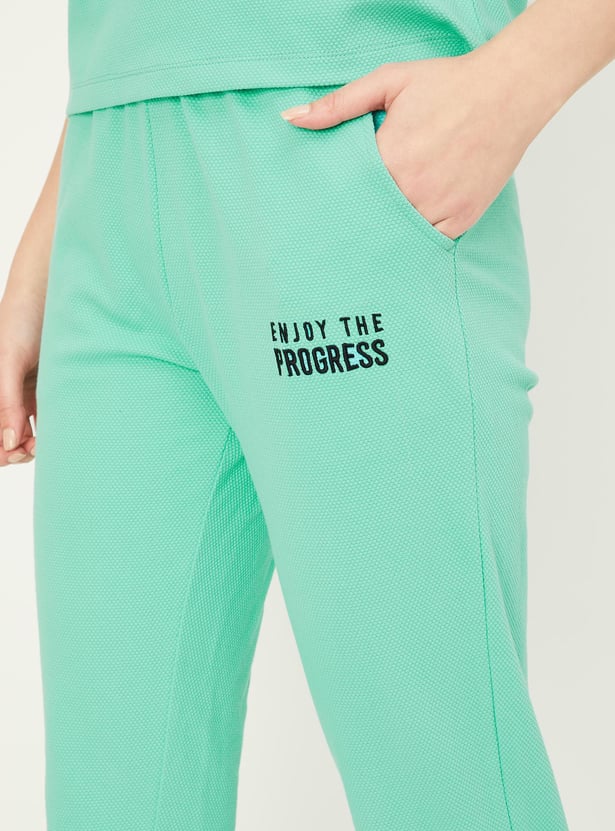 Women Solid Sports Joggers