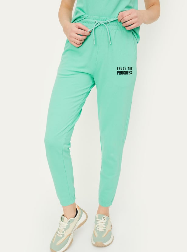 Women Solid Sports Joggers