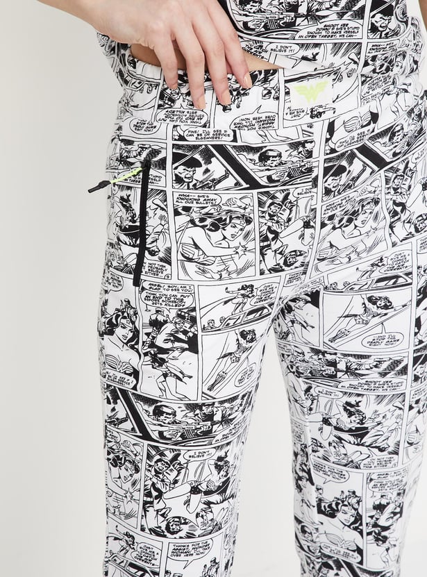 Women Printed Sports Joggers