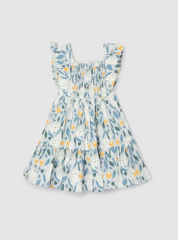 Elements Printed Tiered Dress main image 0