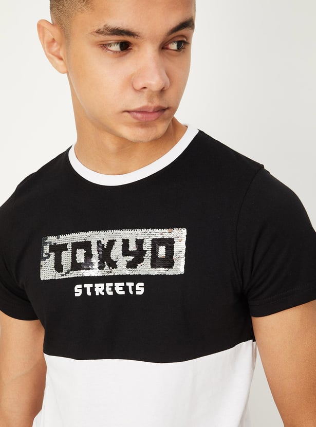 Boys Reversible Sequinned T-shirt