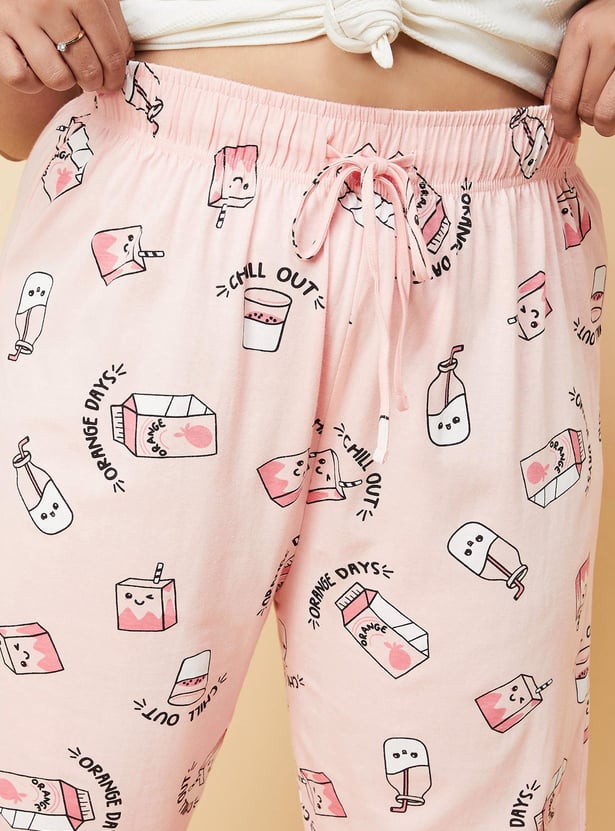 Women Quirky Printed Pyjamas